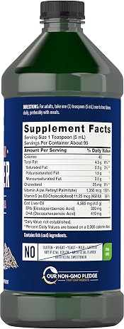 Carlyle Engelvaer Norwegian Cod Liver Oil EPA DHA 16FL OZ 473ml - Buy Online in Bangladesh | ePharma