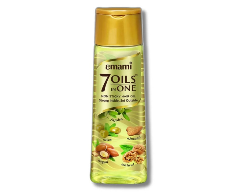 Emami 7 Oils in One (Non Sticky Hair Oil) 200ml - Buy Online in Bangladesh | ePharma