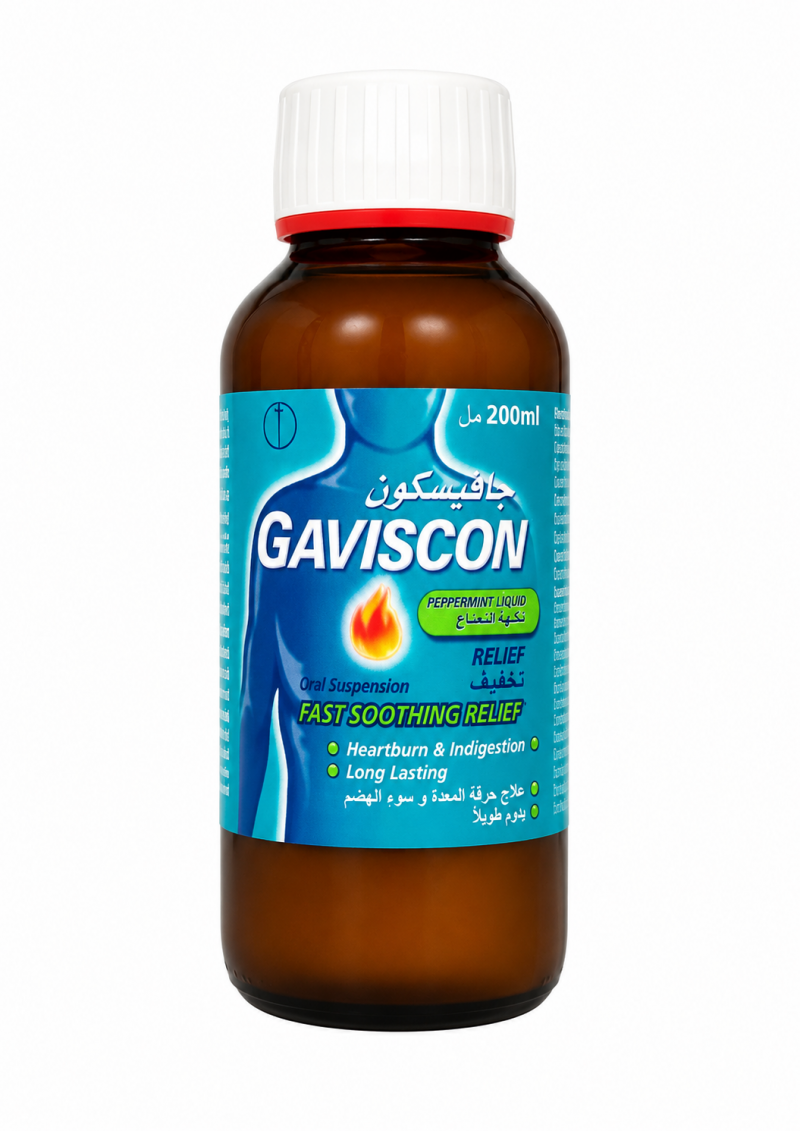 Gaviscon Peppermint Liquid 200ml - Buy Online in Bangladesh | ePharma