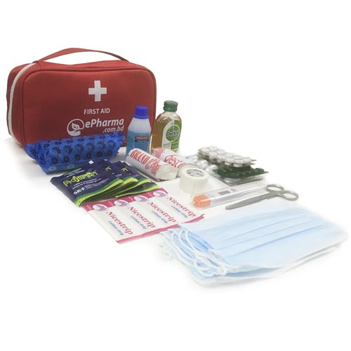 Travel Safety Kit (Red Color)