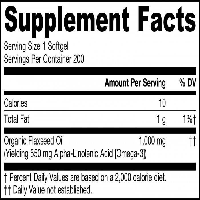 Jarrow Formulas Flaxseed Oil, Improve Heart Health, High in Omega3